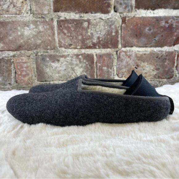 Mahabis Classic Wool Slip On Gray Slippers W10.5-11 M8.5-9 (sz 42) - Picture 5 of 9
